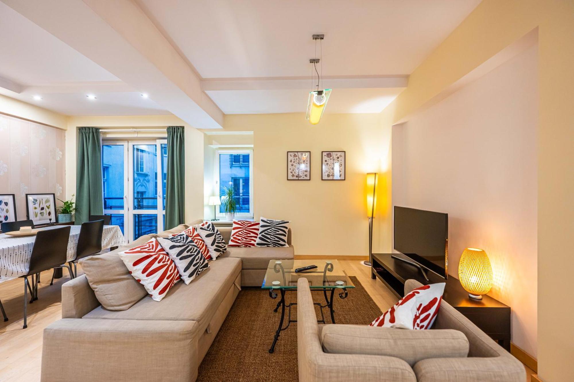 And Specious Two Bedrooms In The Old Town Krakow
